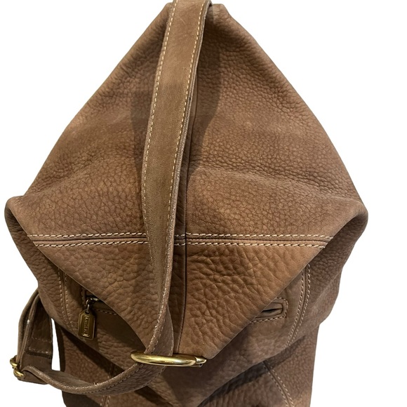 Vintage COACH Sonoma Flat Pack Nubuc #4944 Luxury Designer Sling Backpack RARE - Picture 5 of 16